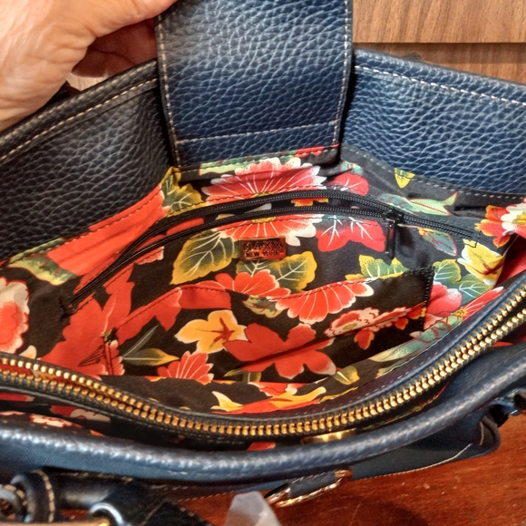 NWT MAXX NY Nylon Leather Trim 3 compartment Dust Cover - Picture 9 of 13